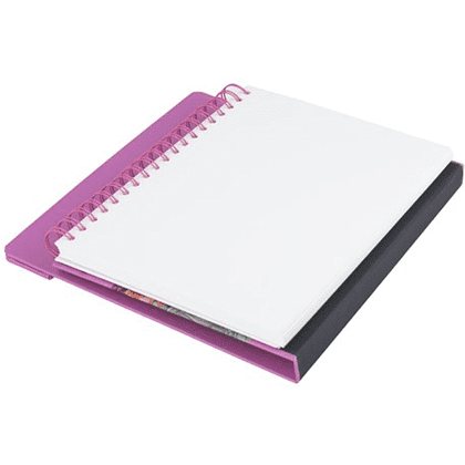 Скетчбук для акварели "Ладога", 17.5х25 см, 20 листов, розовый - 8