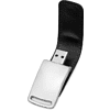 USB Flash 2.0 16 Gb VDL-014, метал, кож.зам., черный  - 3