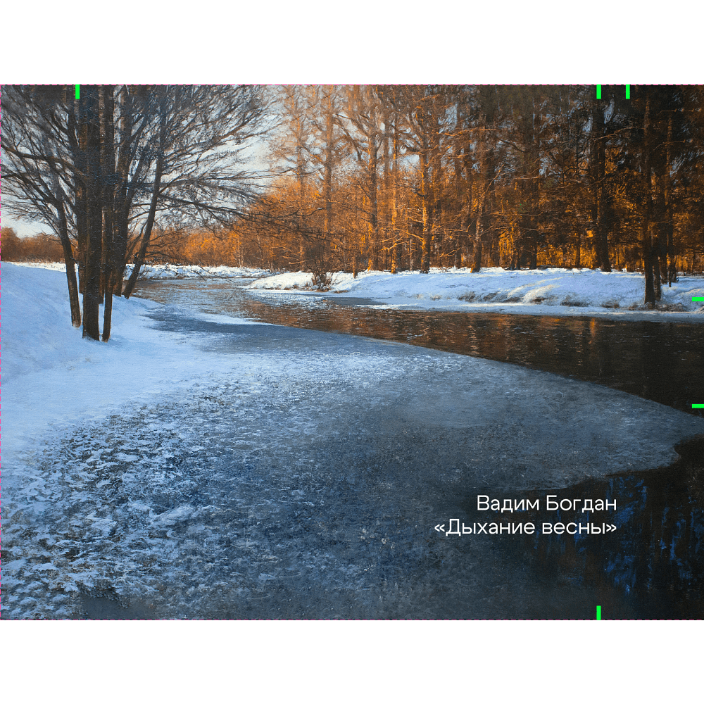 Кошелек "Дыхание весны”, Вадим Богдан, текстиль, разноцветный - 4