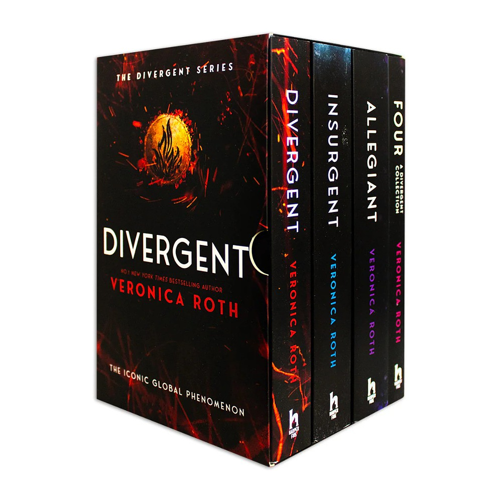 Комплект на английском языке  "Divergent Series Box Set Books 1-4", Veronica Roth