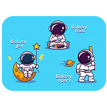 Настольное покрытие для лепки "Galaxy", разноцветный
