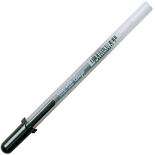Ручка гелевая "Gelly Roll Glaze", 0.6 мм, прозрачный, стерж. черный