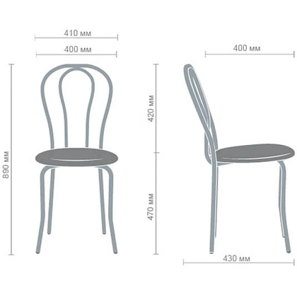 Стул SitUp TULIPAN Chrome - 4