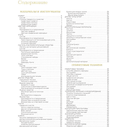 Книга "Техники рисования. Графит, цветные карандаши, уголь, пастель, тушь, сангина, восковые мелки, фломастеры и др.", Д. Санмигель, Р. Родригес, Parra - 2
