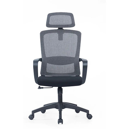 Кресло компьютерное SitZone U-060A, сетка, ткань, черный, пластик, 2 шт/упак - 2