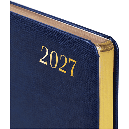 Ежедневник датированный "Iguana" на 2027 год, А5, 352 страницы, синий - 4