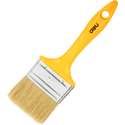 Кисть малярная Deli YS EDL509137, плоская, 2.7"-70 мм, смешанная щетина