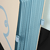 Блокнот "Doodle light blue paper", А5, 96 листов, оранжевый, срез голубой - 6