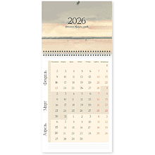 Календарь настенный перекидной "View" на 2026 год, на спирали
