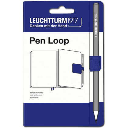 Петля для ручки "Leuchtturm1917. Pen Loop Smooth Colours", 4х4 см, самоклеящаяся для блокнота, чернильный