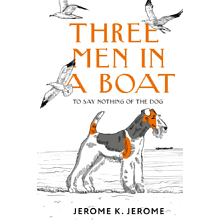 Книга на английском языке "Three Men in a Boat (To say Nothing of the Dog)",  Джером К. Джером