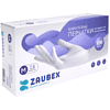 Перчатки виниловые Zaubex, одноразовые, р-р M, 100 шт/уп, прозрачный, -30% - 3