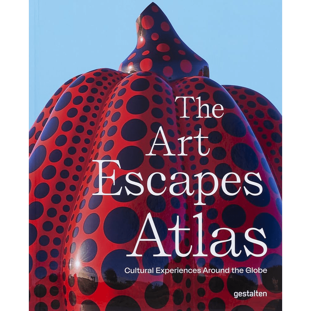 Книга на английском языке "The Art Escapes Atlas: Cultural Experiences Around the Globe"