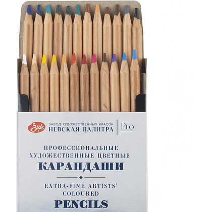 Цветные карандаши "Мастер-Класс", в картонной коробке, 24 цвета - 3