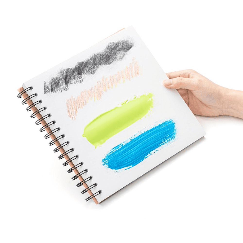 Скетчбук "Himi", 21.6x21.6 см, 160 г/м2, 50листов, зелёный - 4