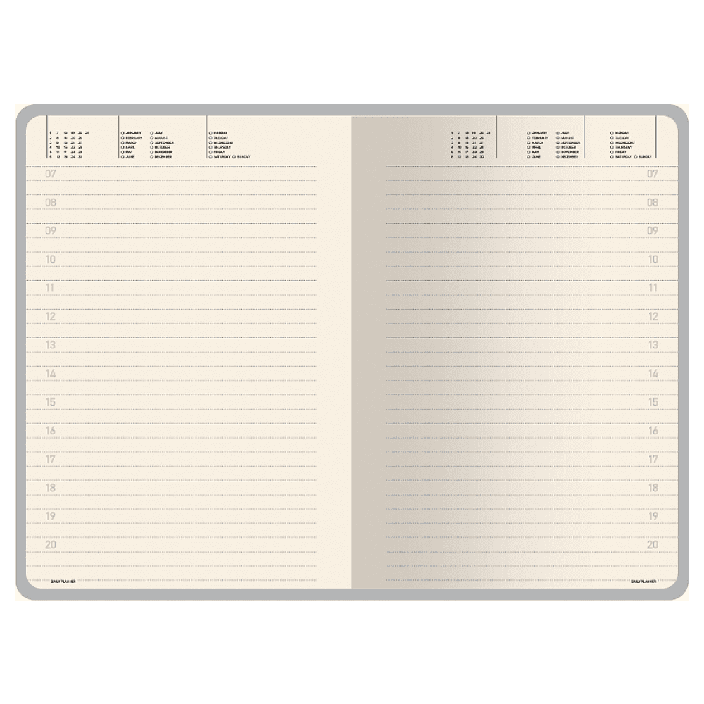 Ежедневник недатированный "Megapolis Loft", А5, серый - 2