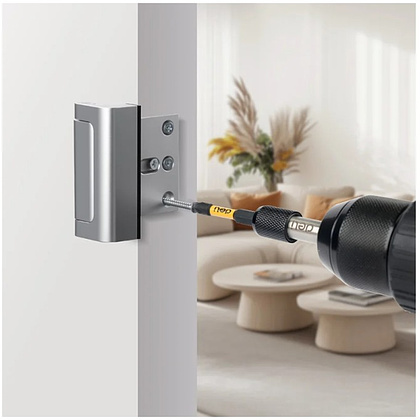 Держатель бит (насадок) Deli YS EDL107401, магнитный, набор 2 шт., 60мм, 1/4", с фиксатором - 4 Держатель бит (насадок) Deli YS EDL107401, магнитный, набор 2 шт., 60мм, 1/4", с фиксатором - 4