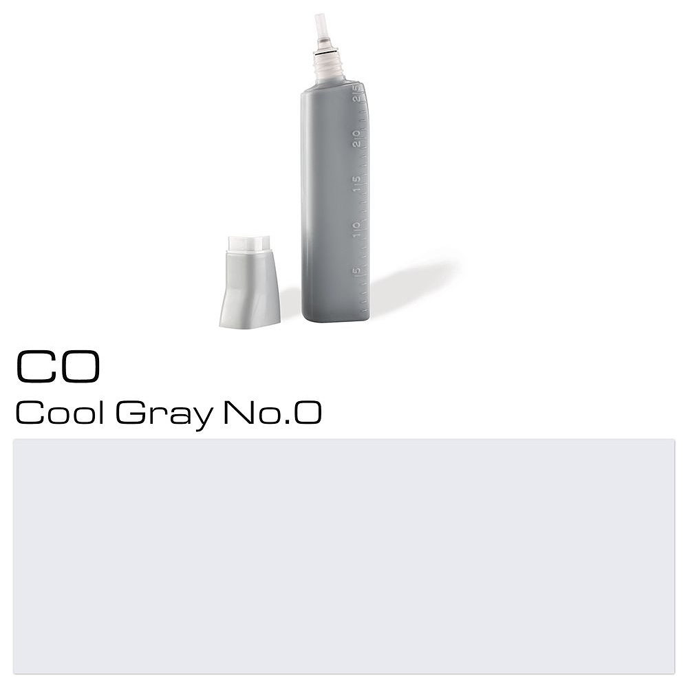 Чернила для заправки маркеров "Copic", C-0 холодный серый №0