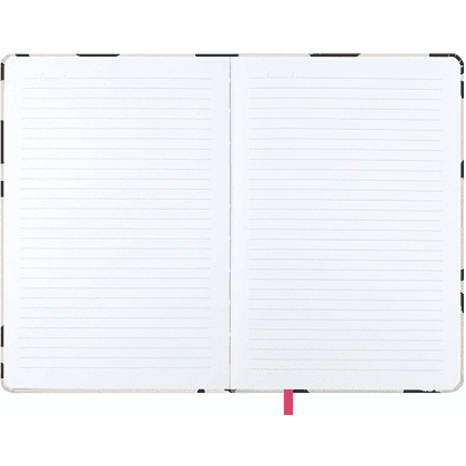 Книга записная "Леопард", А5, 120 листов, линейка, пудрово-бежевый - 3