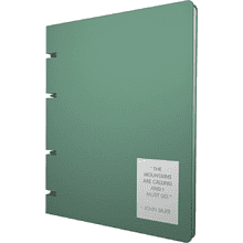 Тетрадь "Nuances. Эвкалипт", А5, 120 листов, клетка, зеленый