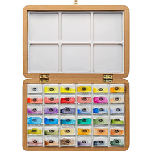 Набор акварельных красок "Aquarius. Krzystof Ludwin master set", 36 цветов, кюветы