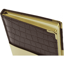 Ежедневник недатированный "Impact", A5, 152 листа, темно-коричневый