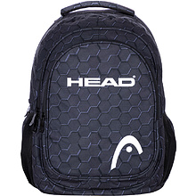 Рюкзак молодежный "Head 3D black", чёрный