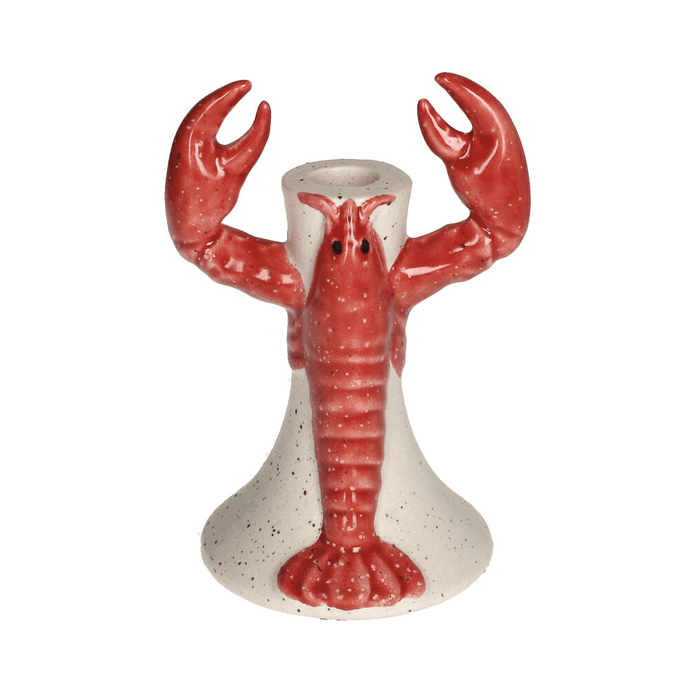 Подсвечник "Lobster", 12,2х10,7х17,8 см, красный