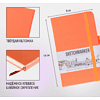 Скетчбук "Sketchmarker", 9x14 см, 140 г/м2, 80 листов, неоновый коралл - 4
