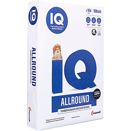 Бумага "IQ Allround", A4, 500 листов, 80 г/м2 - 3