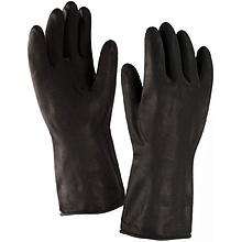 Перчатки кислотощелочестойкие, тип 2, К80 Щ40, р-р 8, черный