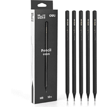 Карандаш простой "Nusign", HB, черный