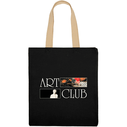 Сумка для покупок "Steady 260. ART CLUB. Фантазии художника. Пьер Юбер Сюблейра", хлопок, черный
