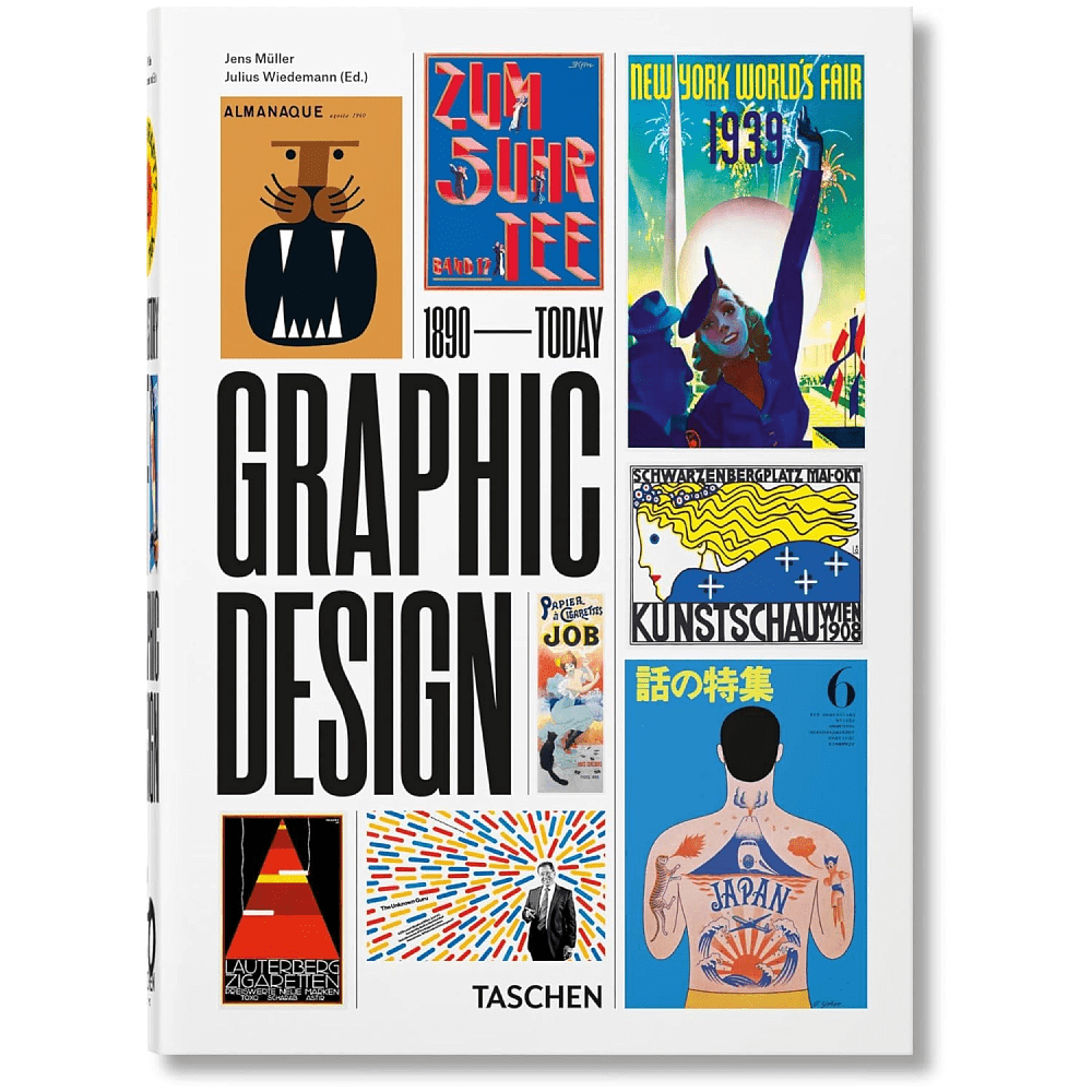 Книга на английском языке "History of Graphic Design", Muller J.