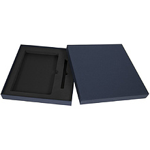 Коробка под ежедневник и ручку "24724/26", темно-синий 