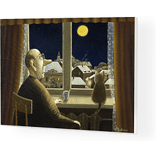 Картина по номерам "Не спится. Валентин Губарев", 40x50 см