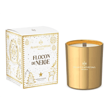Свеча ароматическая PLANTES&PARFUMS "Snowflake", 180 гр