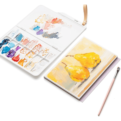 Палитра пластиковая "Himi Miya", прямоугольная, 7 ячеек - 5