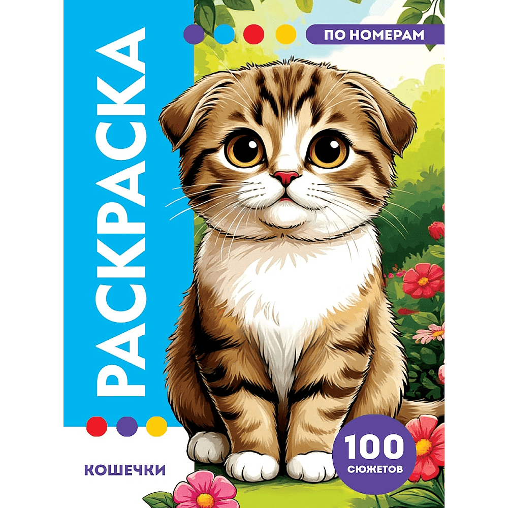 Раскраска по номерам "Кошечки"