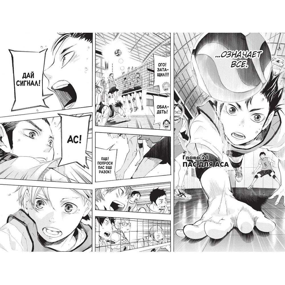 Книга "Волейбол! Книга 2. Вперед, команда «Карасуно»! Соперники", Харуити Фурудатэ - 5