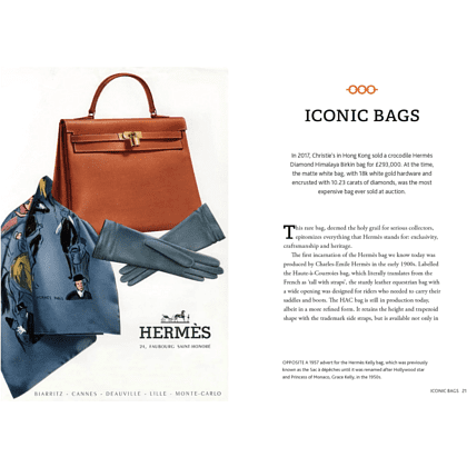 Книга на английском языке "Little Book of Hermes: The story of the iconic fashion house" , Karen Homer - 2