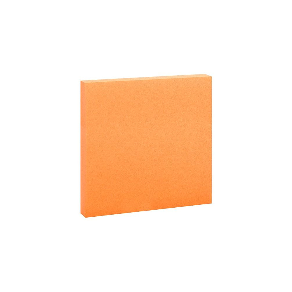 Бумага для записей на клейкой основе "Kores", 75x75 мм, 100 листов, оранжевый неон - 2