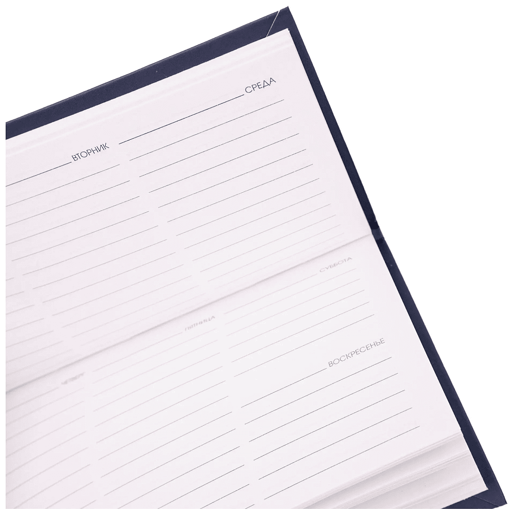 Планинг недатированный "Classic. Cream", 172x97x8 мм, 64 листа, серый - 5