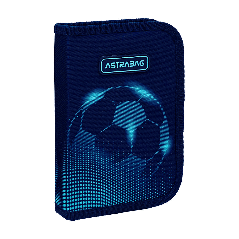 Пенал-книжка "Football Lightl", 1 отделение, синий - 2