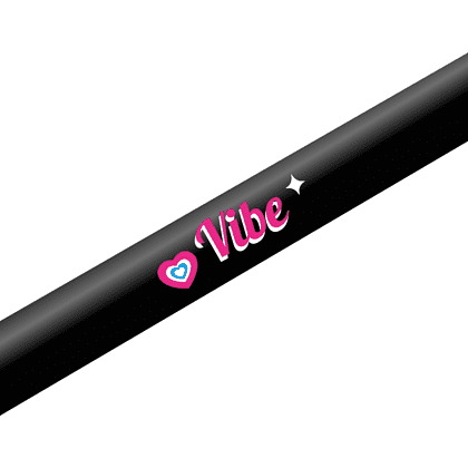 Набор ручек шариковых автоматических "Vibe", 1.0 мм, черный, стерж. синий, 5 шт - 10