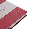 Ежедневник недатированный "Radiant", А5, 152 страницы, красный - 3
