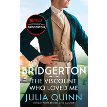 Книга на английском языке "Bridgerton: The Viscount Who Loved Me", Julia Quinn