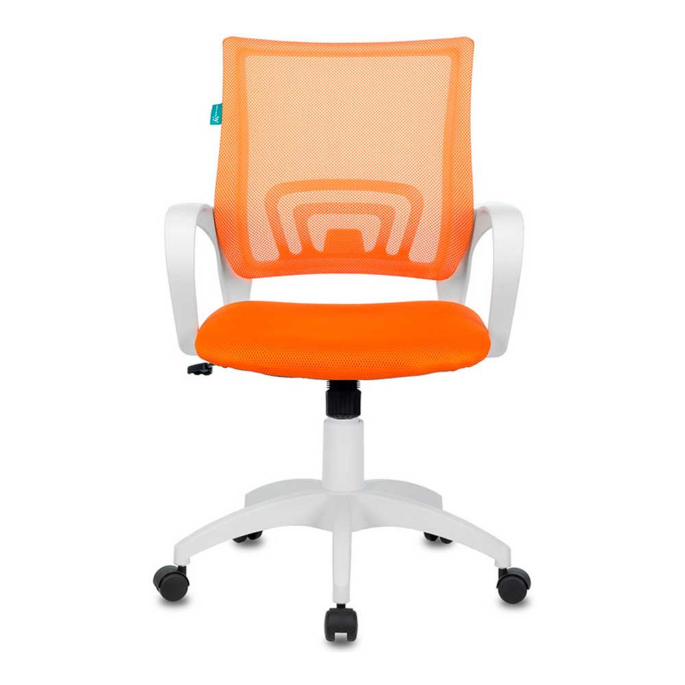 Кресло Бюрократ "CH-W695N", ткань, пластик, оранжевый - 2