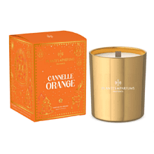 Свеча ароматическая PLANTES&PARFUMS "Cinnamon Orange", 180 гр