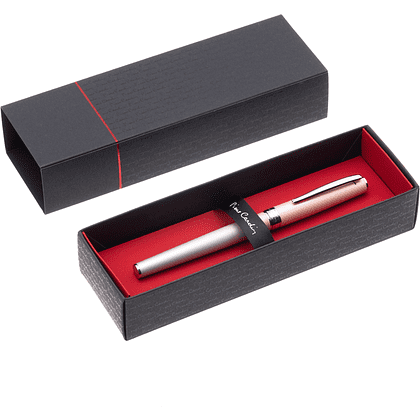 Ручка-роллер "Pierre Cardin Tendresse", 0.6 мм, серебристый, пудровый, стерж. синий - 8